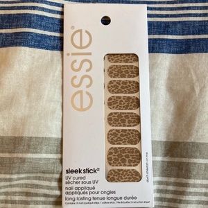 Essie sleek stick nail appliques in don’t cheetah on me.